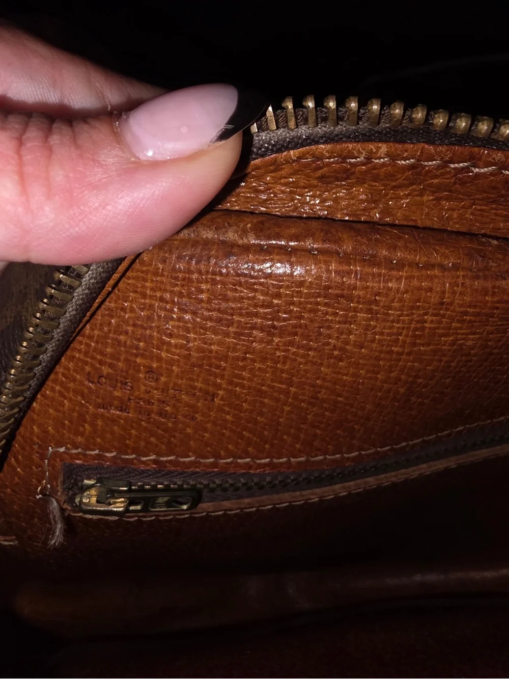 Louis Vuitton Monogram Canvas Messenger Bag in Brown and Tan